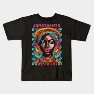 Juneteenth-June19,1865 Black Freedom Day Kids T-Shirt